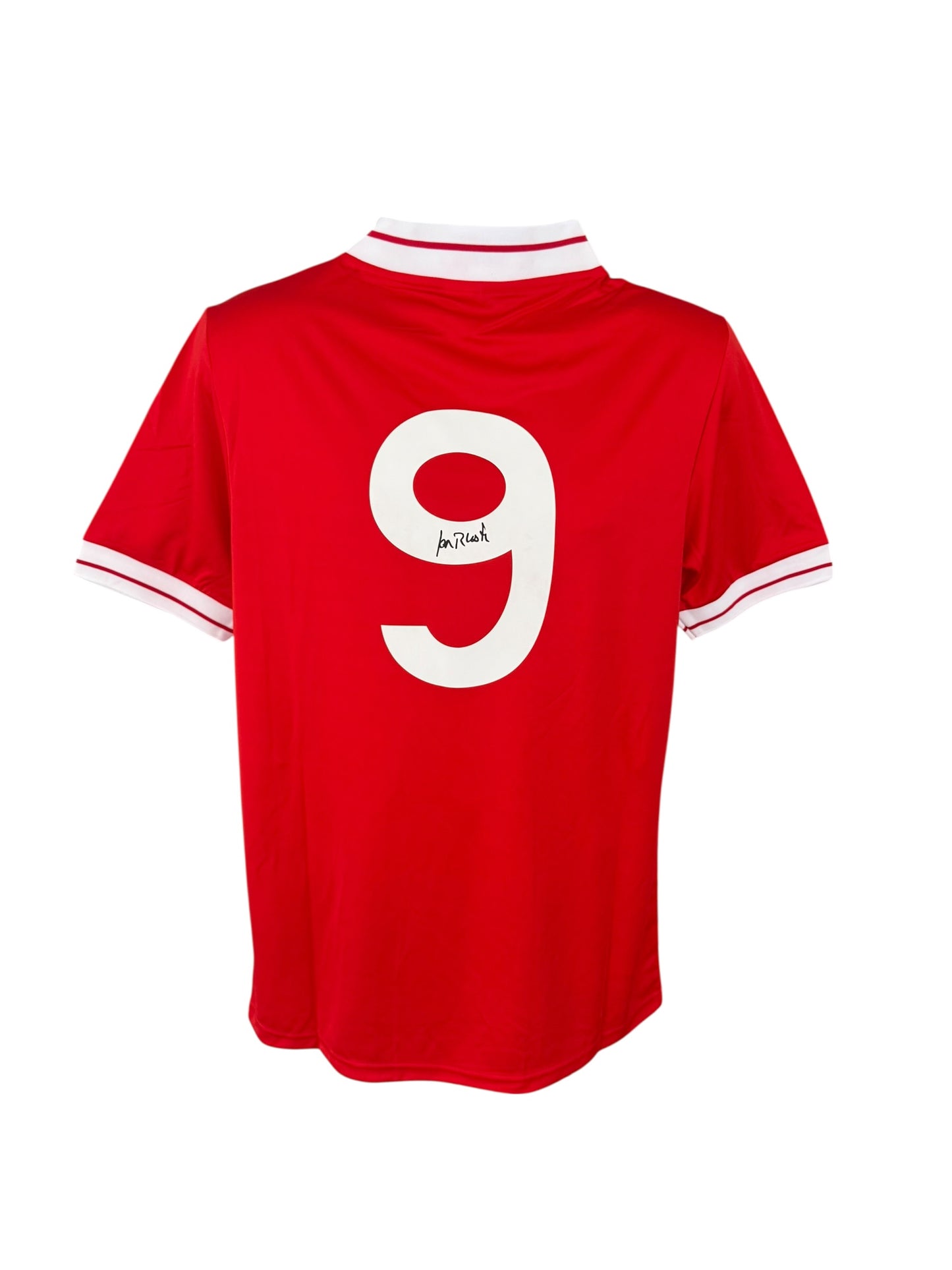 Ian Rush Hand Signed 1984 Liverpool FC Shirt