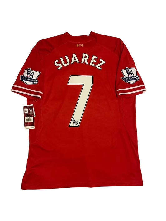 Pre order - framed Luis Suarez hand signed 2013/14 home shirt (Copy)
