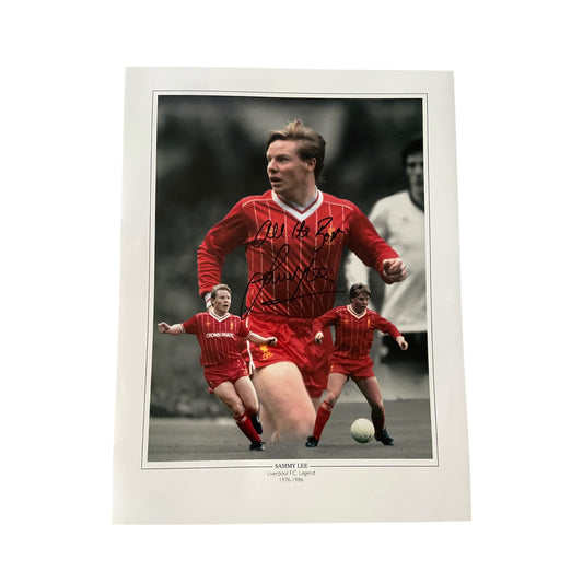 Sammy Lee hand signed 16x12 image