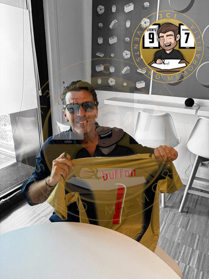 Gianluigi Buffon Hand signed 2006 final shirt