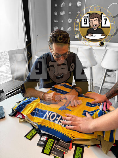 Gianluigi Buffon Hand signed Parma shirt