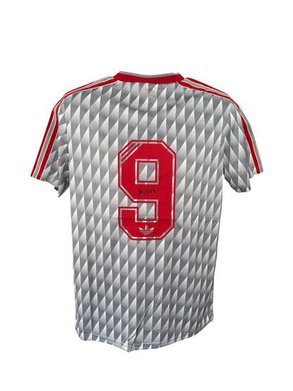 Ian Rush Hand Signed 89/91 Liverpool FC Candy Away Shirt