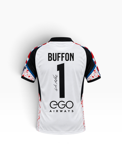 Gianluigi Buffon Hand signed Parma Special edition shirt