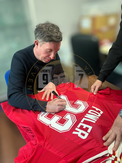 Robbie Fowler hand signed shirt