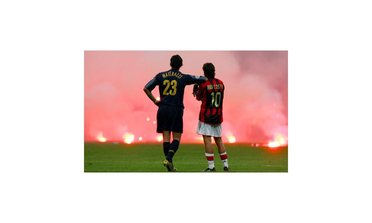 Pre order - Marco Materazzi hand signed 16x12 Image