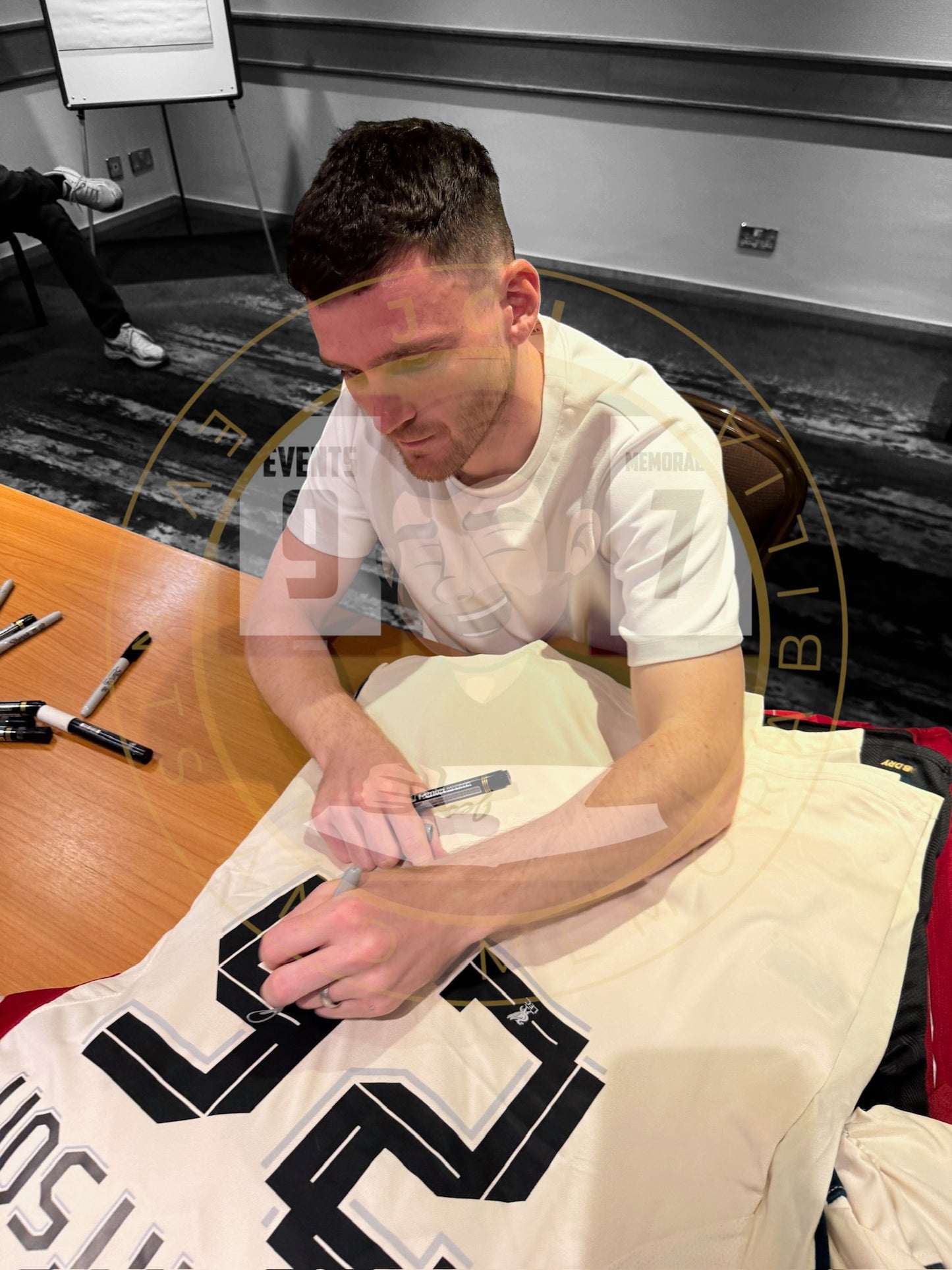 Andy Robertson Hand Signed 25/26 Away Shirt