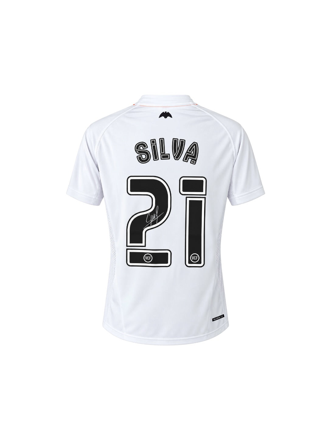 David Silva Hand Signed Valencia Shirt