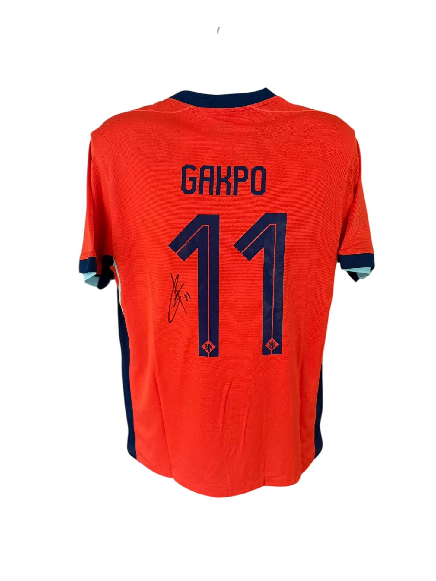 Cody Gakpo hand signed 25/26 Netherlands shirt