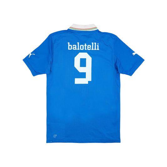 Pre order - Mario Balotelli hand signed Italy Shirt