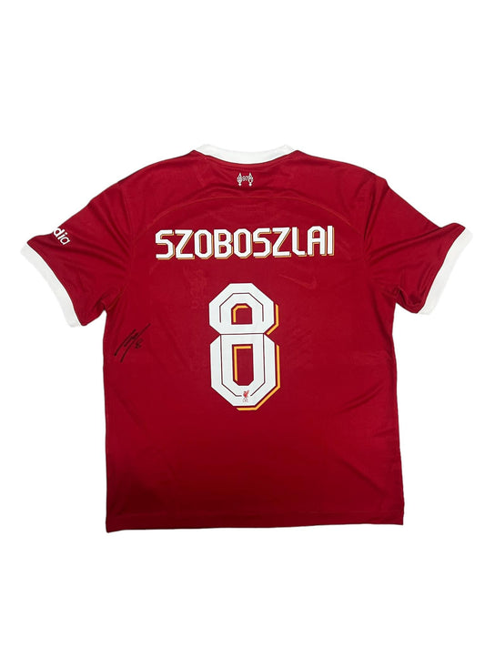 Dominik Szoboszlai signed shirt