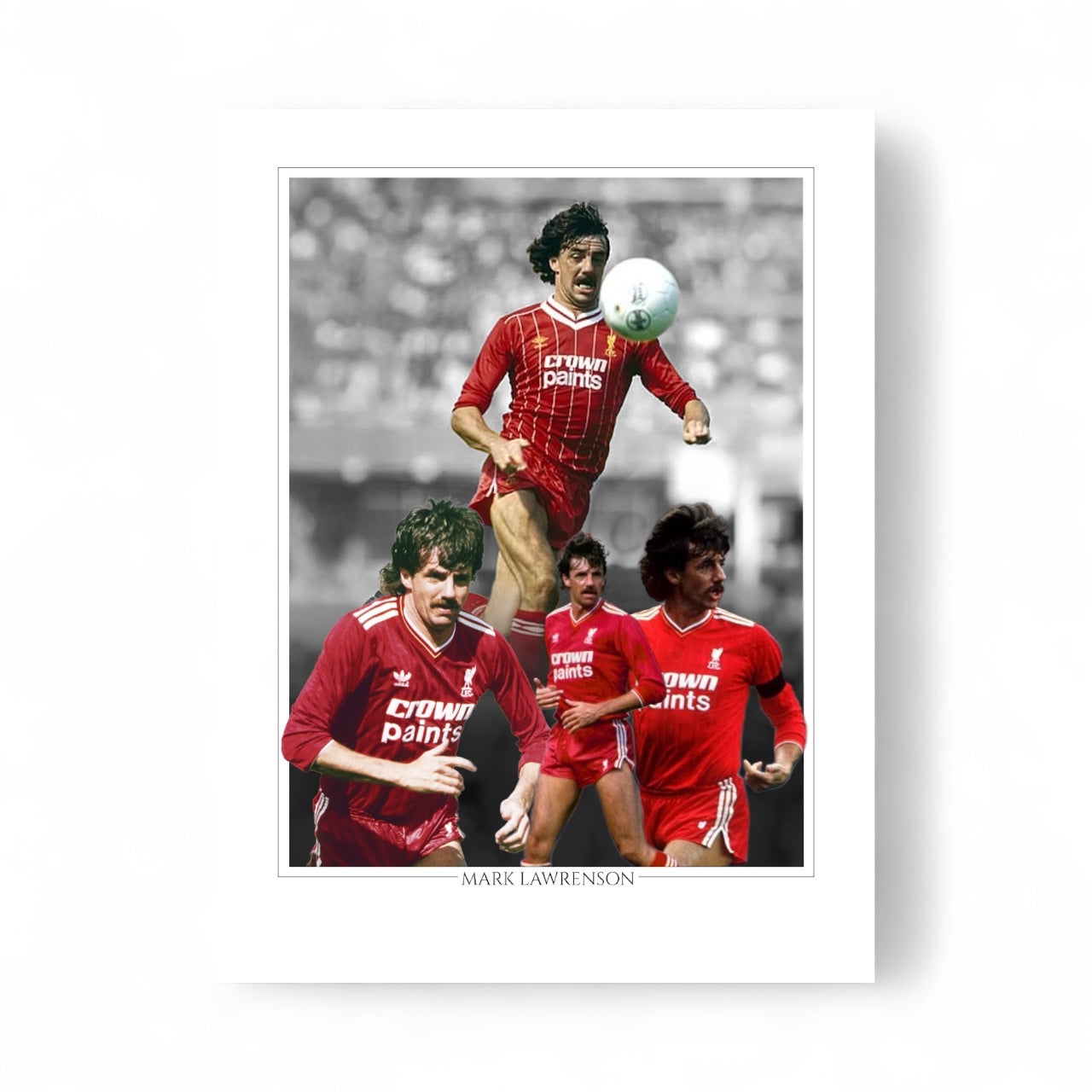 Pre Order  - mark Lawrenson hand signed 16x12 image