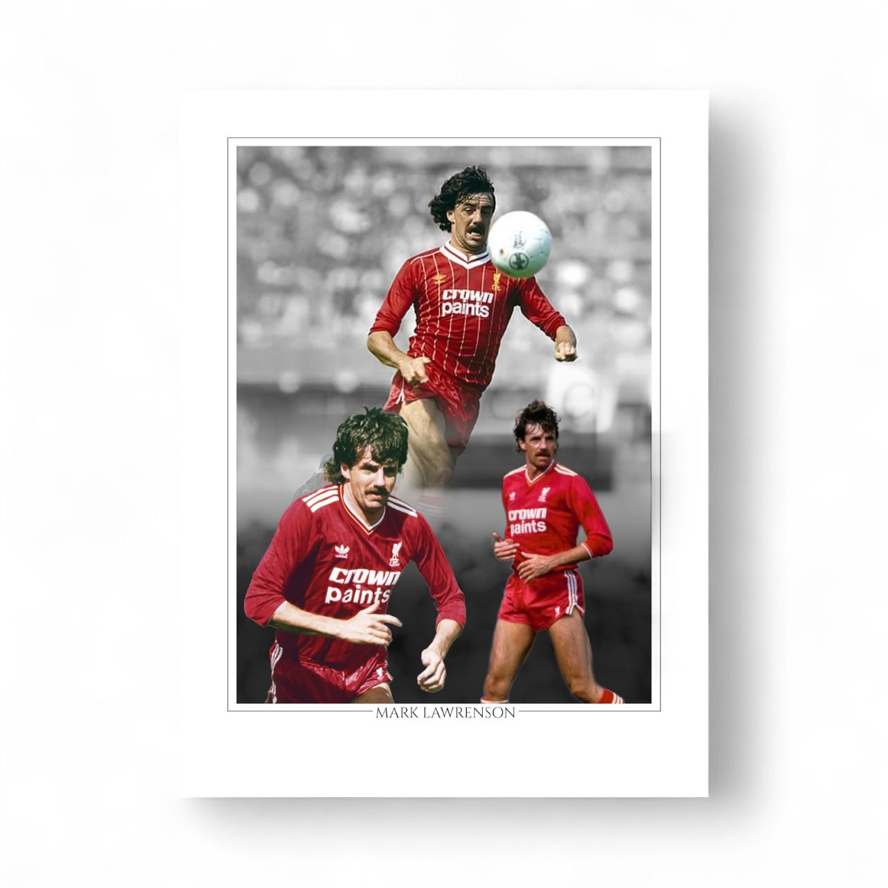 Pre Order  - mark Lawrenson hand signed 16x12 image
