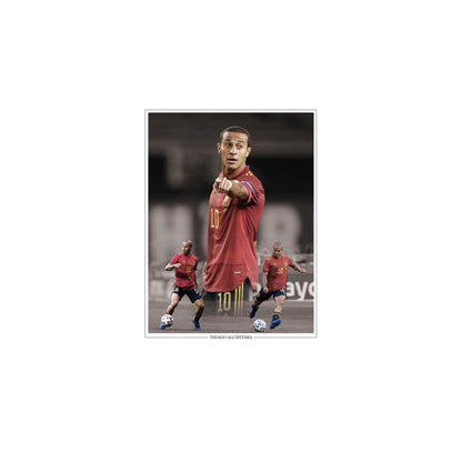 Pre Order - Thiago Alcantara hand signed 16x12 image (Spain)