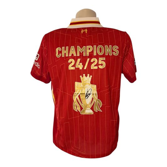 Luis Diaz hand signed champions shirt