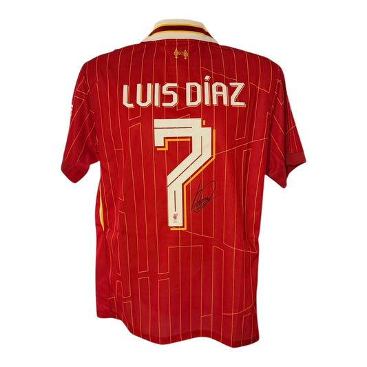 Luis Diaz hand signed  24/25 shirt