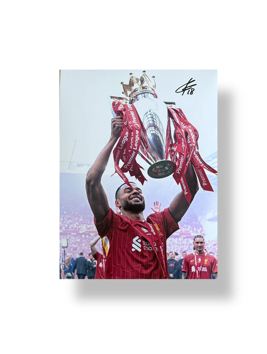 Coady Gakpo hand signed 16x12 image