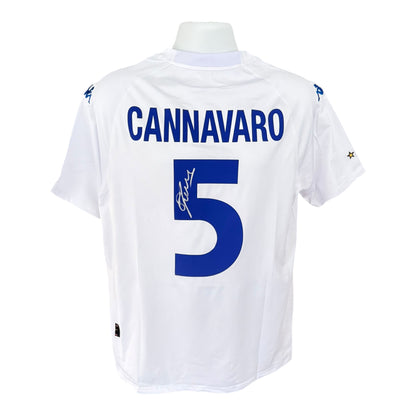 Fabio Cannavaro hand signed Italy shirt