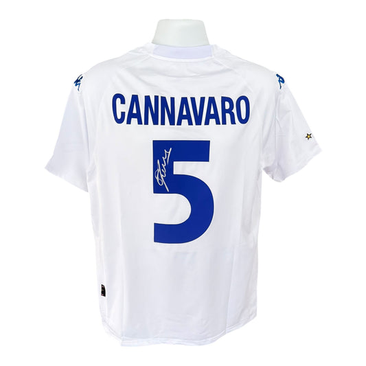 Fabio Cannavaro hand signed Italy shirt