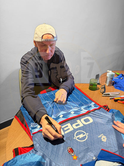 Franco Baresi hand signed AC Milan 1995-96 shirt