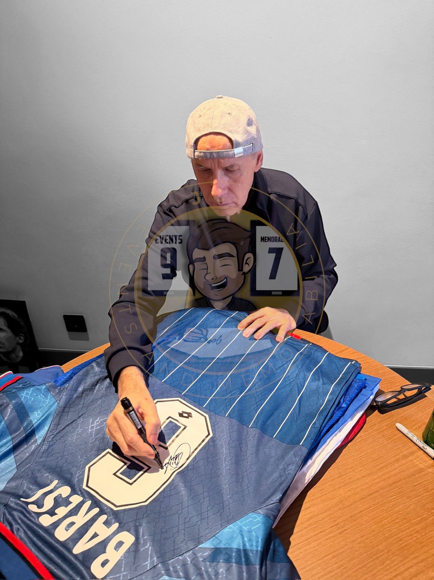 Franco Baresi hand signed AC Milan 1995-96 shirt