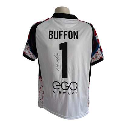 Gianluigi Buffon Hand signed Parma Special edition shirt