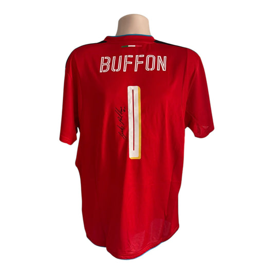 Gianluigi Buffon Hand signed Italy shirt