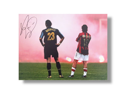 Marco Materazzi hand signed 16x12 Image