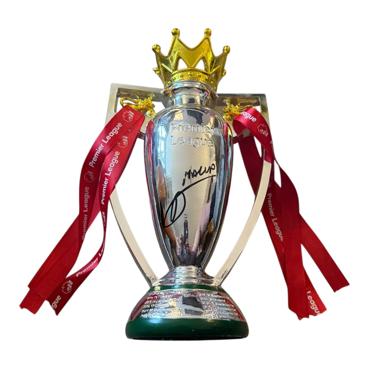 Alexis Mac Allister hand signed 32cm Premier league trophy